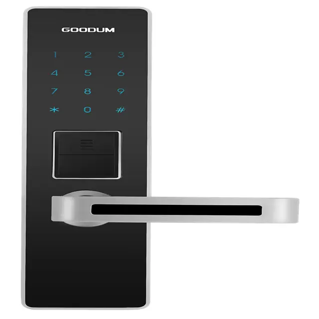 Goodum lock hot selling password rfid card hotel door lock for apartment TT lock app entrance control