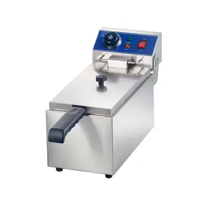 Friteuse chave profissional/frier profundo/frango frisado equipamentos industriais fritadeira aberta