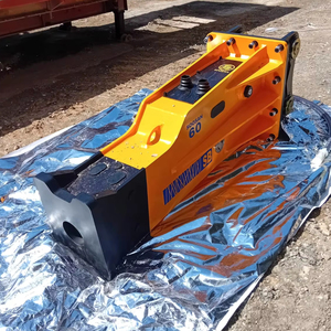 Martillo Hidráulico Silencioso SB60 con Cincel de 125 mm para Excavadoras de 15-18 Toneladas, Martillo de Demolición para Hormigón y Roca, Máquina de Construcción - Product Image 3