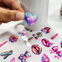 Envolturas para Vasos con Corte UV DTF de Estados Unidos para Vasos o Cualquier Superficie Dura, Corte de Precisión e Increíblemente Fácil de Usar