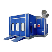 Nouvelle cabine de peinture automobile OKEAH E2355 avec chauffage électrique et éclairage LED pour atelier 4S