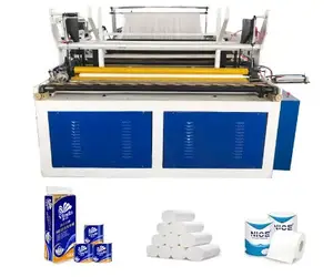 2023 New style Fully Automatic Small Toilet Tissue Paper Roll Making Machine Production line for small business idea