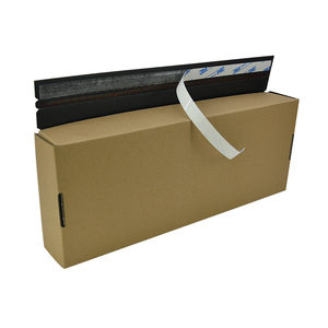 กล่องไปรษณีย์กระดาษคราฟท์ลูกฟูกแบบมีซิปฉีกได้สำหรับส่งเครื่องสำอางและน้ำหอม พร้อมแผ่นกระดาษกั้นภายใน - Product Image 6