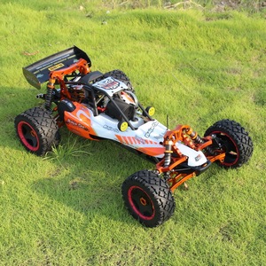 SY CNC Coche de Carreras RC Grande 1/5 Mejorado con Control Remoto LCD 2.4G, 35cc, 80km/h, Baja 5B con Motor de Gasolina de 2 Tiempos - Product Image 2