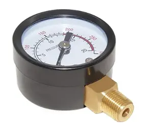 1/4 \ "Mannelijk Npt Draad Drukmeter 0 Tot 300 Psi