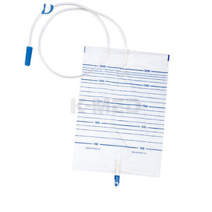 Sac à urine jetable en PVC de qualité médicale, <span class=keywords><strong>anti</strong></span>-<span class=keywords><strong>reflux</strong></span>, pour le soin quotidien des patients - Product Image 6