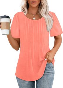 Tops for Women Ladies Tops Square Neck Short Sleeve T-<strong>Shirts</strong> Solid Color Tee <strong>Shirt</strong> <strong>Party</strong> Tops Summer Elegant <strong>Shirt</strong> Blouse - Product Image 2