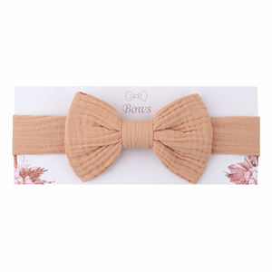 UNIQ โบว์อเนกประสงค์สำหรับเด็ก,โบว์ผูกผมทำมืออุปกรณ์เสริมผมผสมหลายสี - Product Image 2