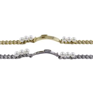 2025 nuevo diseño estilo libre <span class=keywords><strong>pulsera</strong></span> de acero inoxidable personalizada <span class=keywords><strong>pulsera</strong></span> de trébol de acero inoxidable para mujer <span class=keywords><strong>pulsera</strong></span> de acero inoxidable - Product Image 1