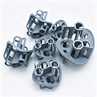 PP CPVC Kunststoff Heilex Ring 50mm 76mm 100mm Zufällige Füllkörper für VOC-Entfernung und Säuregasabscheider