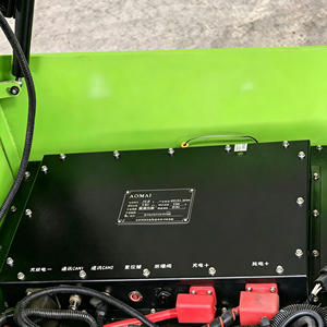 Chariot élévateur électrique intelligent Aomai 1,5 tonne à batterie lithium, mât 2/3 étages, pneus pleins pour la manutention de matériaux en entrepôt - Product Image 4