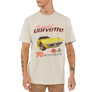 Chevrolet Corvette Graphic unisex tee shirt homme coton 100% cotton t shirt cotton t shirt men's t-shirts
