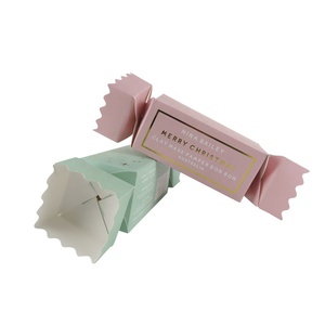 Boîte-cadeau <span class=keywords><strong>de</strong></span> luxe en forme <span class=keywords><strong>de</strong></span> bonbon <span class=keywords><strong>de</strong></span> faveur <span class=keywords><strong>de</strong></span> Noël Carré Bon Bon Noël <span class=keywords><strong>Crackers</strong></span> pour le visage Emballage hydratant - Product Image 6
