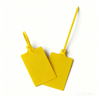 Étiquettes personnalisées Ningfei NFP PP pour vêtements industriels, étiquettes imprimées avec nom et logo, attaches en plastique pour câbles, longueur 400 mm, largeur 3,6 mm, -50~+80