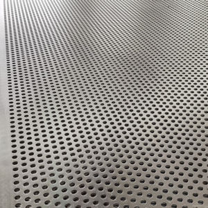 Rejilla de Barra Perforada Anodizada de 1 mm y 2 mm, Aleación de Aluminio, Perforación Redonda, Suministro de Fábrica China - Product Image 3