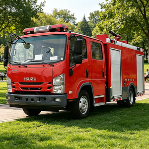 Camion de pompiers 1SUZU 4X2 6000L Euro 6, personnalisé en usine, neuf, diesel, véhicule d'urgence, camion de pompiers à eau et mousse - Product Image 1