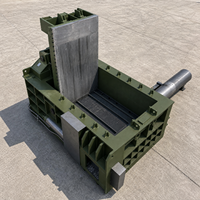 Presse à balles hydraulique horizontale de 160 tonnes pour le recyclage des métaux