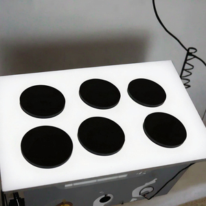 FELIX GLASS ขายส่ง ฟิลเตอร์แก้วกรองแสง UV สีดำแบบกำหนดเอง ทนความร้อนสูง Gobo ZWB ขนาด 72 มม. ความโปร่งแสง 40% - Product Image 3