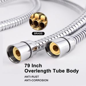 Хромированная насадка для душа высокого давления, 79 дюймов - Product Image 3