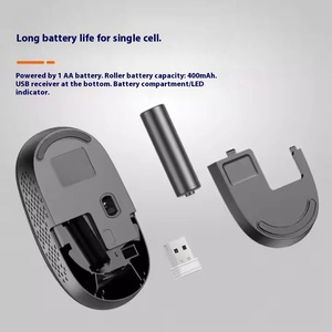 Chuột không dây <span class=keywords><strong>2</strong></span> 4G kết nối ổn định tuổi thọ pin siêu dài phong cách và linh hoạt phù hợp cho chơi game văn phòng - Product Image 5