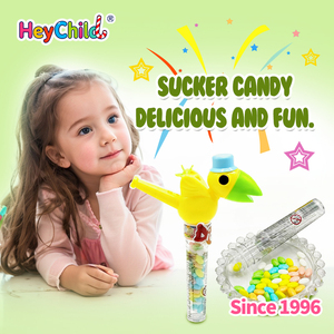 Bonbons en gros, étiquette privée personnalisée, bonbons amusants et joyeux en forme <span class=keywords><strong>de</strong></span> sifflet d'oriole, jouet en bonbons avec bonbons halal, bonbons et friandises bon marché pour enfants - Product Image 4