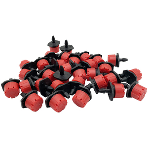 Ajustable 0-70L/H Emisor de <span class=keywords><strong>goteo</strong></span> rojo de plástico de ocho agujeros <span class=keywords><strong>para</strong></span> <span class=keywords><strong>riego</strong></span> de árboles - Product Image 3