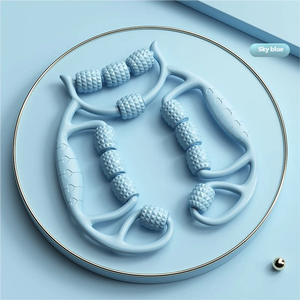 Rodillo de Masaje Circular para Pantorrillas con 12 Ruedas, Equipo Auxiliar para Adelgazar, Estirar y Relajar los Músculos de las Piernas, Zhejiang - Product Image 3