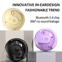 Écouteurs TWS 3-en-1 T2, écouteurs sans fil intelligents à oreille ouverte, contrôle tactile, affichage numérique pour une haute fidélité 5.4