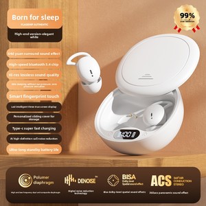 Audífonos Inalámbricos M73, Auriculares Intrauditivos con Pantalla Digital, Batería de Larga Duración, Reducción de Ruido para Dormir - Product Image 6