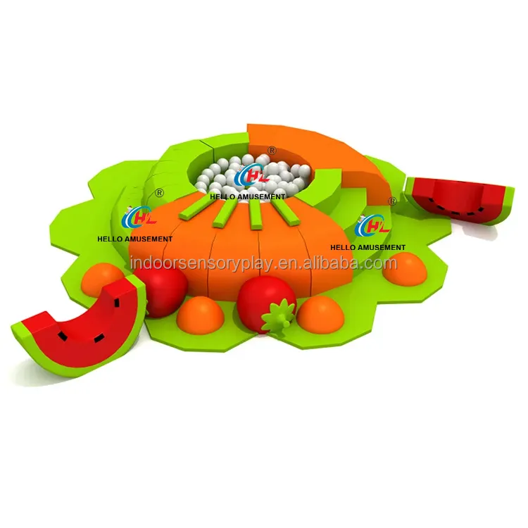 Mobil-Spielplatz-Kinderspielzeug Indoor Kletter-Weichspielball-Bohrloch mit Weichspielmatte zu verkaufen