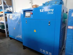 Dầu làm mát Trung Quốc Nhà máy chuyên nghiệp máy nén chất lượng cao cấp công nghiệp 22Kw 0.8Mpa Vít Máy nén khí
