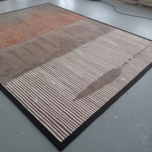 Trung Quốc Handmade chần sợi vòng len Thảm hiện đại cho phòng khách thảm lớn - Product Image 3