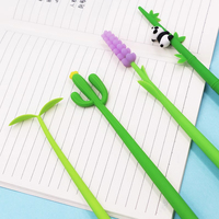 Ventes directes d'usine dessin animé stylo Gel fleurs mignonnes conception Signature stylo étudiant mignon Gel stylo Promotion cadeaux