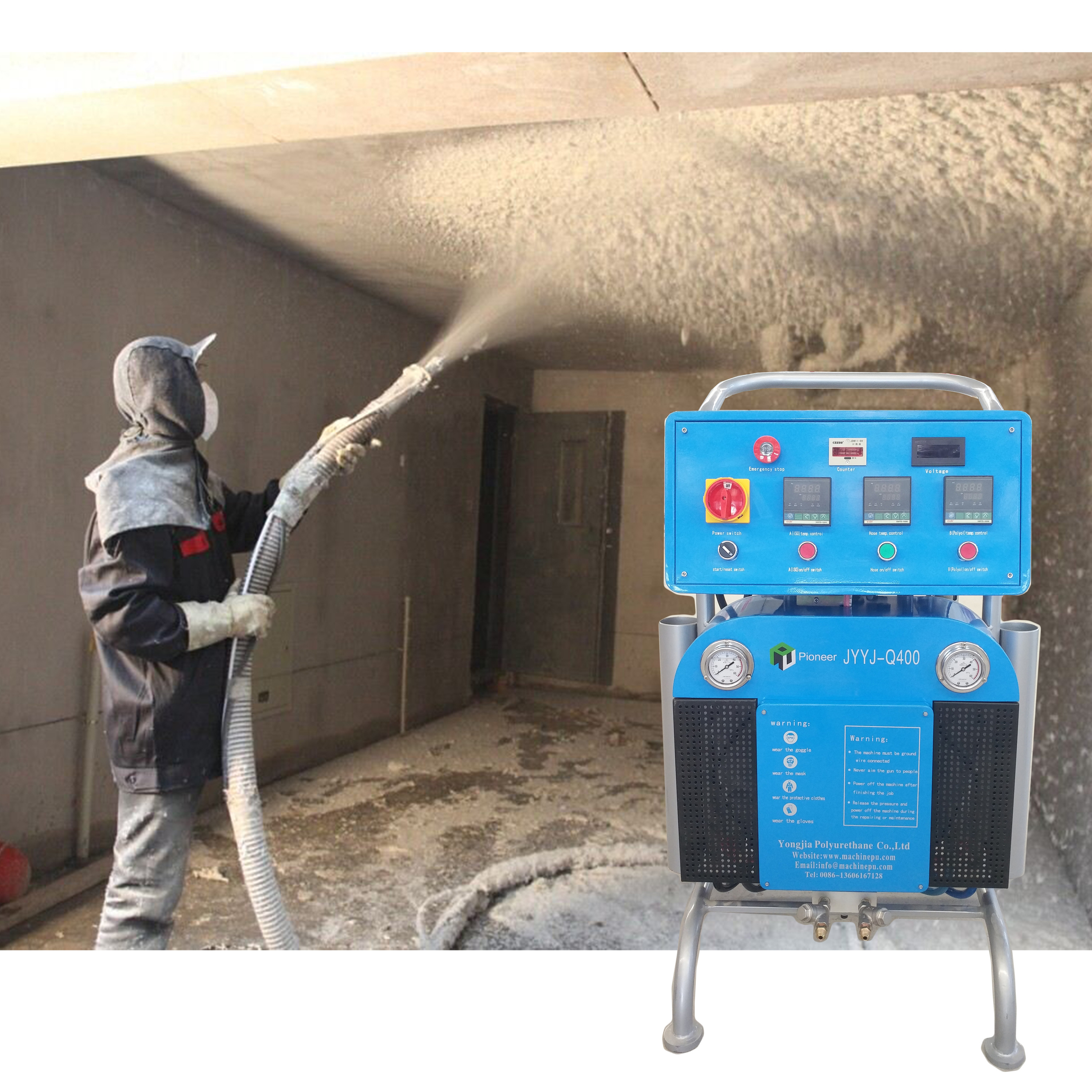 Prix professionnel de mousse de polyuréthane de jet de Machine avec le certificat de la Ce