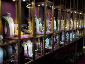 Vòng cổ đá Jadeite xanh nguyên chất vàng 18K kiểu Cuba, phong cách châu Âu/Mỹ, trang sức cao cấp, thích hợp cho tiệc tùng, ăn tối và sử dụng hàng ngày - Product Image 5