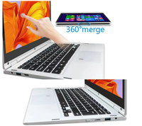 Laptop Tablet layar sentuh N95 N4020, Laptop pendidikan komersial memori 2-in-1 Win 11 11.6