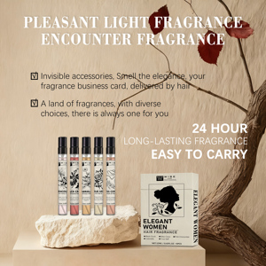 Pink Encounter Natural Hair Fragrance <strong>Deodorant</strong> 12ml *5 Romantic <strong>Perfume</strong> <strong>Spray</strong> with Plant Extract for Refreshing Private Label - Product Image 5