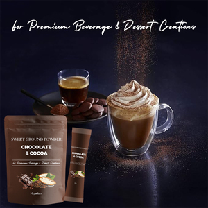 Mezcla de bebidas de chocolate caliente de etiqueta privada Cacao en polvo vainilla Dulce molido Chocolate bebida té - Product Image 6