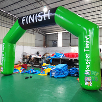 XIXI JOUETS personnalisé PVC gonflable début finition arc Marathon et course cycliste porte d'entrée hermétique publicité gonflables