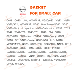 <span class=keywords><strong>NISSAN</strong></span> Z24 için motor conta tamir kiti OEM 10101-20G26 motor revizyon tam set silindir kafası conta otomotiv motor parçaları - Product Image 3