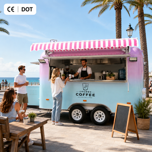 Remorque alimentaire personnalisée Etodevice de 11 pieds avec intérieur entièrement en acier inoxydable – Cuisine mobile par Etodevice - Product Image 1