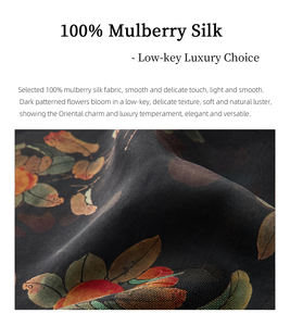 Robe à manches courtes pour femmes Fabricants de vêtements Robes mi-longues élégantes à fleurs avec logo personnalisé Décontracté - Product Image 6