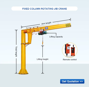 125kg 250kg <span class=keywords><strong>500kg</strong></span> 1ton 5 टन 7.5ton अनुकूलित 360 डिग्री रोटेशन पाल क्रेन के साथ अच्छी कीमत और उच्च गुणवत्ता - Product Image 3