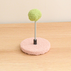 Jouet pour chat à ressort anti-morsure, modèle hi tease, pour l'exportation, en gros, pour arbre à chat, avec balle, une pièce - Product Image 2