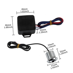 Universal <b>12V</b> Led Car Engine Start Push Button Ignition <b>Switch</b> Kit Illuminated Start Stop Button Auto Modification - Product Image 2