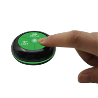 Système d'appel de file d'attente sans fil 433 MHz avec alertes par vibration et clignotement