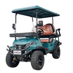 Carrito de golf eléctrico Qilu Fengde de 48V 2WD con capacidad de carga de 300-400 kg para parques, hoteles y turismo. - Product Image 1