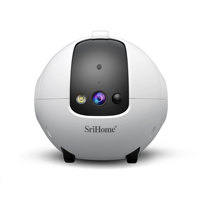 Robot de cámara inteligente para mascotas HD de 4MP con láser y Juguete, seguimiento de IA, Audio bidireccional, visión nocturna, control de aplicaciones, almacenamiento en la nube de Recarga Automática