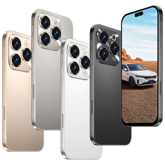 Cross-border Hot A16 Max Octa Core 5G Android Smartphone 16GB RAM 1TB Storage Qualcomm Processor Source Factory Direct Foreign