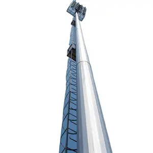20 M 30 M 40 Meter Mikrowellen kommunikation 5G Antennen pol Telekommunikation mast zellen Monopol-Signalturm